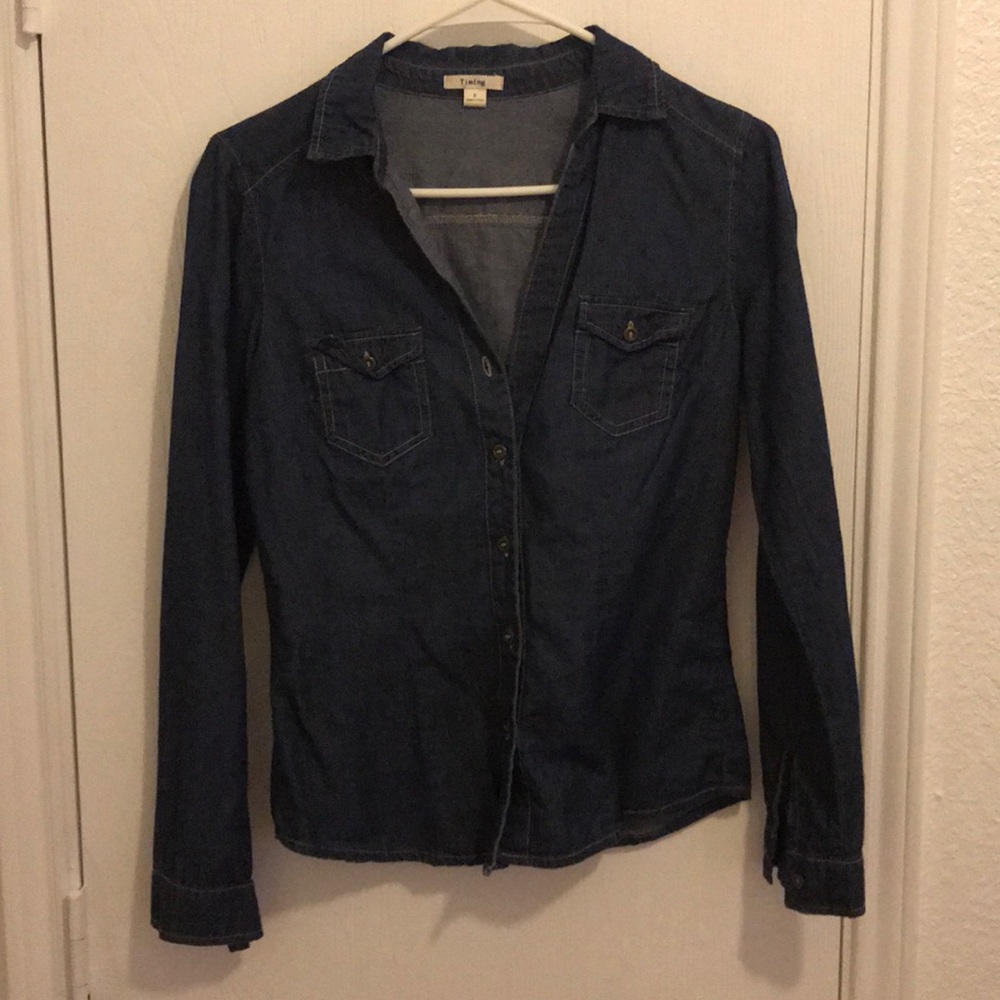 Denim shirt